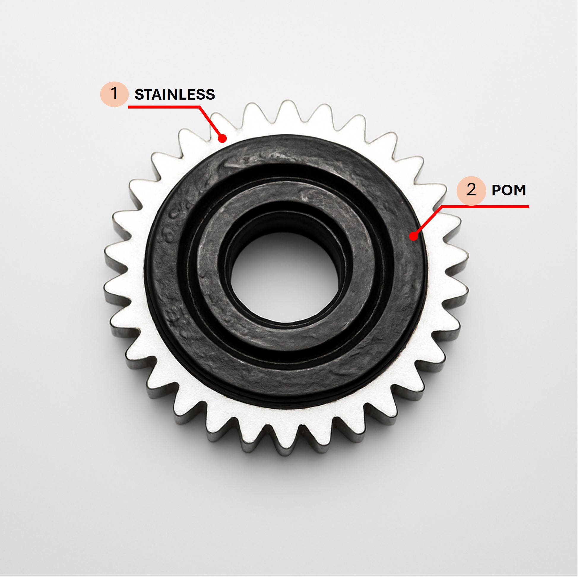 Stainless sheet insert